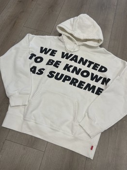 SS20 Supreme Known As Hooded Sweatshirt White • Pre-Owned [6139] - photo 3