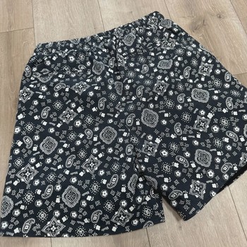 Rhude Navy Bandana Shorts • Pre-Owned [1267] - view 2