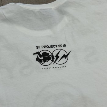 Stüssy x Fragment Design SF Project 2015 (35th Anniversary) Tee White • Brand New [6316] - view 5