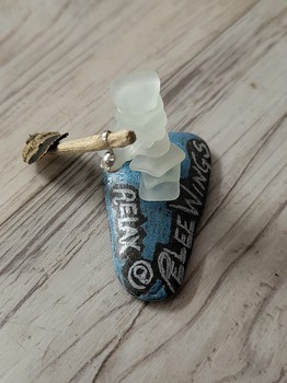 Locally Made Sea Glass Stand Up Paddle Boarders - Painted