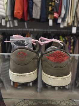 Air Jordan 1 Retro Low Original SP Travis Scott Mocha NO BOX  Pre-Owned [5806] - view 4