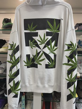 Off White Mariguana Hoodie • Pre-Owned [3939] - view 2