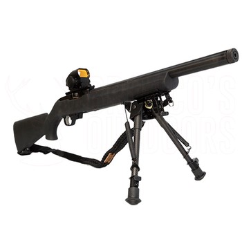 Ruger 10/22 Hogue SR-X .22 LR Rifle + Paracord Sling + Bipod + Red Dot Sight