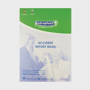 Wallace Cameron Accident Report Book A4 (T)