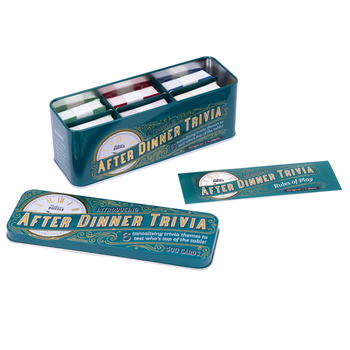 AFTER DINNER TRIVIA CARD GAME