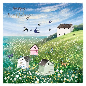 GBCC - Beehives Greetings Card