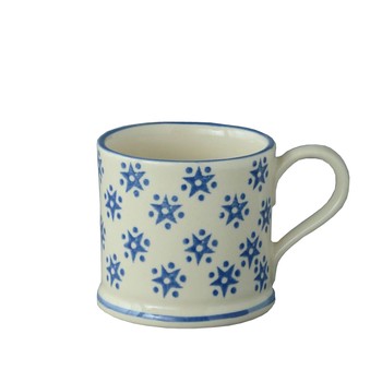 BRIXTON POTTERY SMALL MUG - SNOWFLAKE