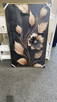 Gilded Botanical Canvas