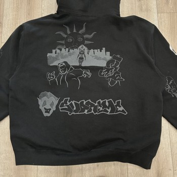 FW23 Supreme Sunrise Hooded Sweatshirt Black • Pre-Owned [6189] - view 5