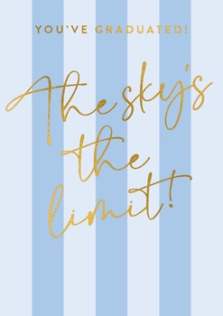 Art File - Graduated The Sky's the Limit - AF334A