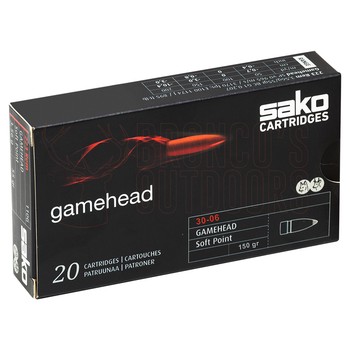 Sako Gamehead 30-06 150gr Soft Point