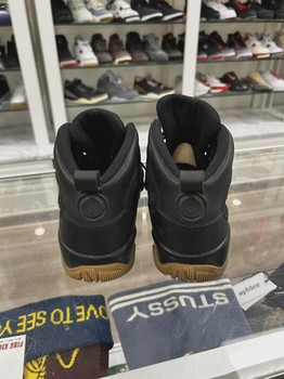 Air Jordan 9 Retro Boot NRG Black Light Gum • Pre-Owned [6221] - view 4