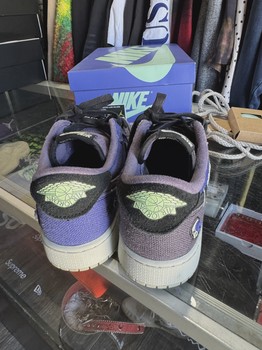 Air Jordan 1 Retro Low Original Zion Williamson Voodoo Alternate (Grade School) • Pre-Owned [8890] - view 3
