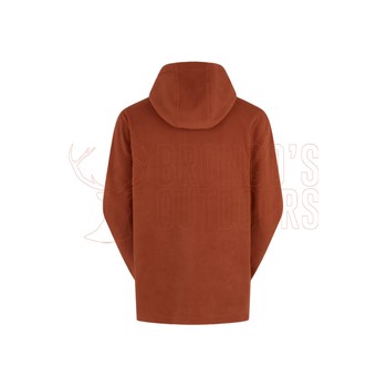 Ridgeline Ballistic Fleece Hoodie Russet