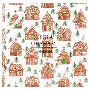GINGERBREAD HOUSES PAPER NAPKINS