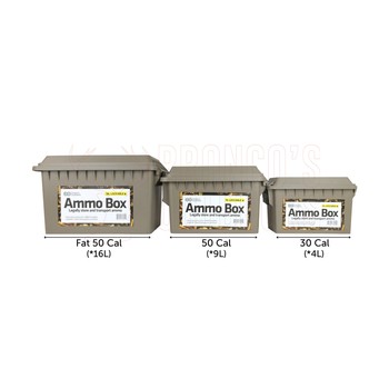 Outdoor Outfitters .30 Cal Polymer Lockable Ammo Box 4L