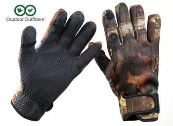 Outdoor Outfitters Shooters Gloves Camo