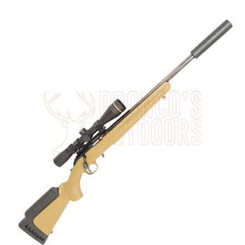 Ruger American Ranch Rimfire .22LR Blued 16" Threaded Tan + Leupold VX Freedom Creedmoor 4-12x40 + DPT Ruger American Ranch Rimfire .22LR Blued 16" Threaded Tan + Leupold VX Freedom Creedmoor 4-12x40 + DPT