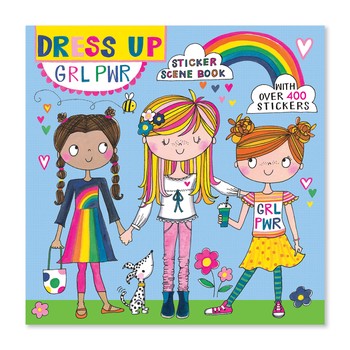 Rachel Ellen - Dress Up Girl Power Sticker Scene Book - SCENE06