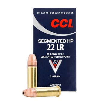 CCI .22LR Segmented HP 32gr