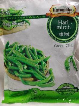 Katoomba Frozen Green Chilli 312g
