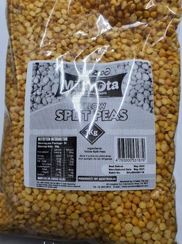 Mathota Yellow Split Peas 1kg