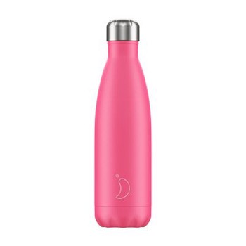 CHILLY'S 500ML NEON PINK BOTTLE