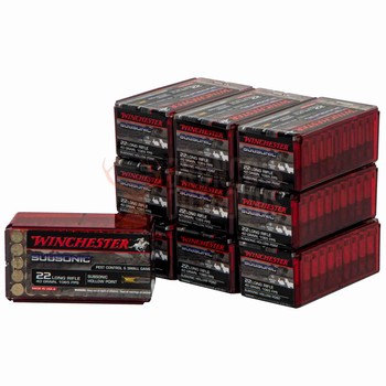 Winchester Subsonic .22LR 40gr 500 Rounds