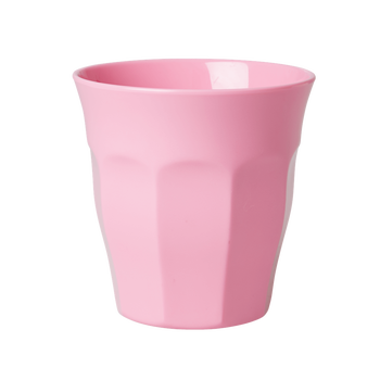 RICE MEDIUM MELAMINE CUP - DARK PINK