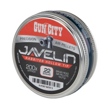 Gun City .22 Javelin Rabbiter Pellets 200 Pellets