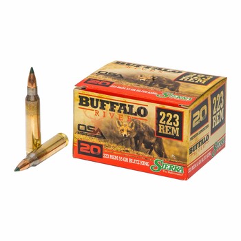 Buffalo River .223 55gr Sierra Blitzking