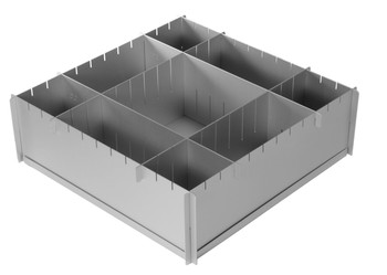 SILVERWOOD MULTI-SIZE SQUARE CAKE TIN ANODISED