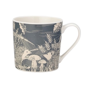 ARTISAN HEDGEHOG MUG - GREY