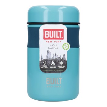 BUILT INSULATED 490ML TEAL FOOD FLASK