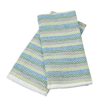 BLUE SHADES COTTON TEA TOWELS - PACK OF 2