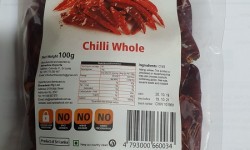Mantraa Chilli Whole 100g
