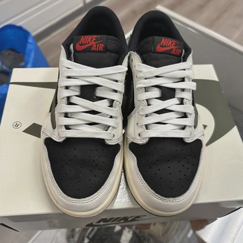 Air Jordan 1 Retro Low Original SP Travis Scott Olive (Women's) • Pre-Owned [0552] - view 6