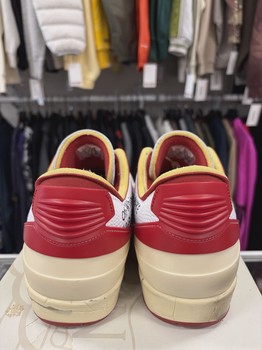 Air Jordan 2 Retro Low SP Off-White White Red • Pre-Owned [6589] - view 5