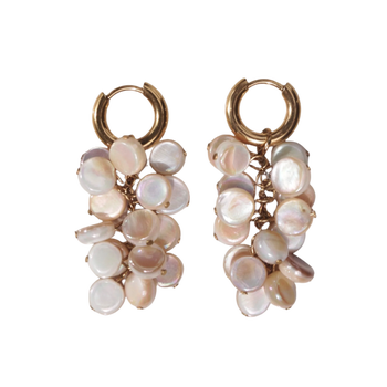 Round Drop Earrings