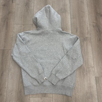 BAPE Heather Grey Pullover Hoodie • Pre-Owned [3831] - view 2