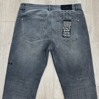 Ksubi Hazlow 3rd Degree Black Straight Leg Jeans • Pre-Owned [9337] - view 6