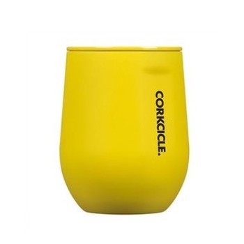 CORKCICLE STEMLESS TUMBLER - NEON YELLOW