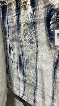 Luxury Rug 1135 5x8 Navy Beige