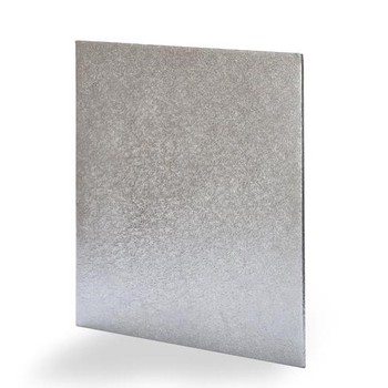 CAKEBOARD - SQUARE THIN - SILVER
