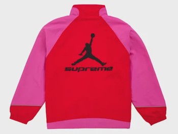 Supreme Jordan Track Jacket (SS26) Pink • Brand New [1651] - view 3