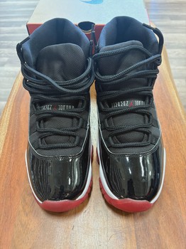 Air Jordan 11 Retro Playoffs Black Red (2019) • Pre-Owned [8444] - view 2