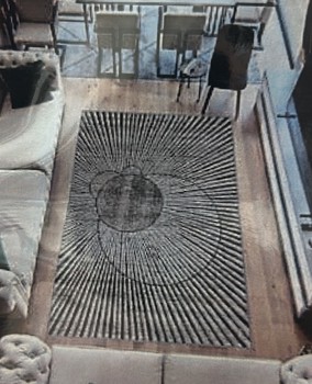 K&D Rug 12011 Grey 8x11