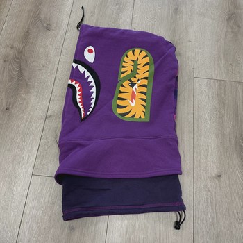 A Bathing Ape Color Camo Shark Mask Neck Warmer • Brand New [4559] - view 7