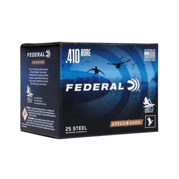 Federal Speed Shok Waterfowl .410 Bore 3" Steel 25 Rounds