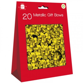 Giftmaker 20 Metallic Gift Bows (D)